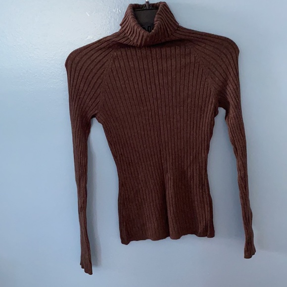 Dark brown/grey small turtle neck - Picture 2 of 2